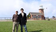 Dr. Chen and me at Light House